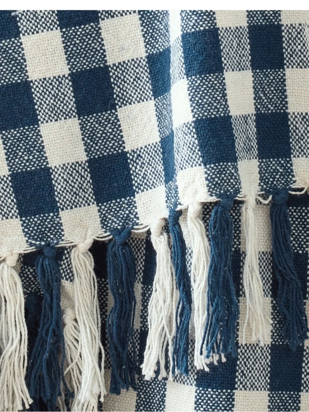 🇺🇸Pottery Barn “Blaine Check” Throw Blanket
